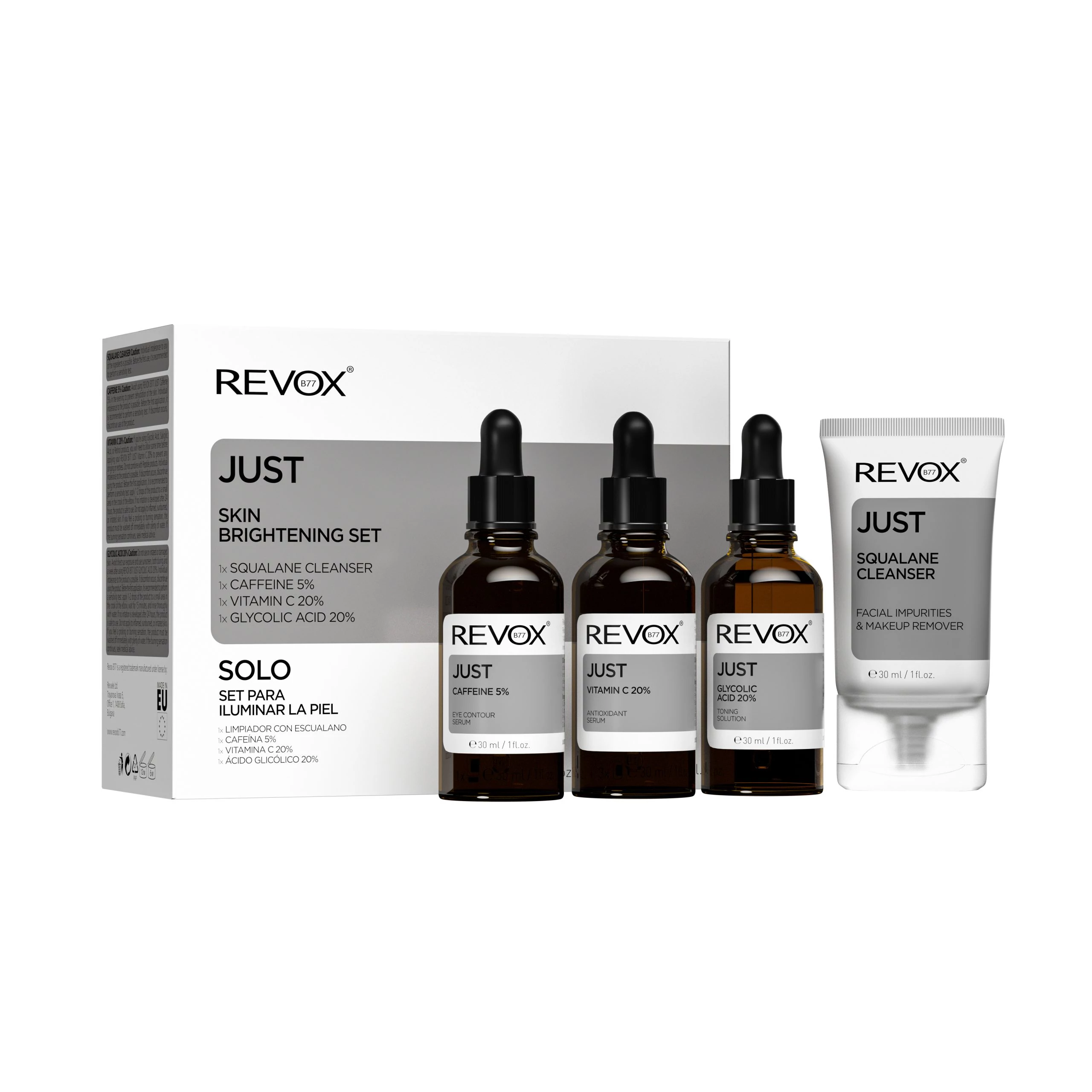 REVOX B77 Just Rutin a Ragyogó Bőrért Szett (4x30ml)