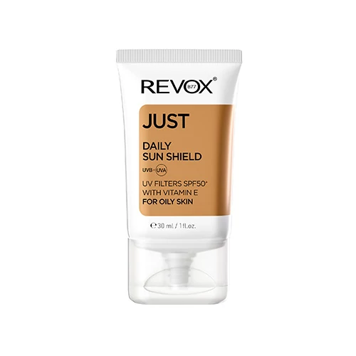 REVOX B77 Just Daily Sun Shield Fényvédő Zsíros Bőrre SPF50 (30ml)