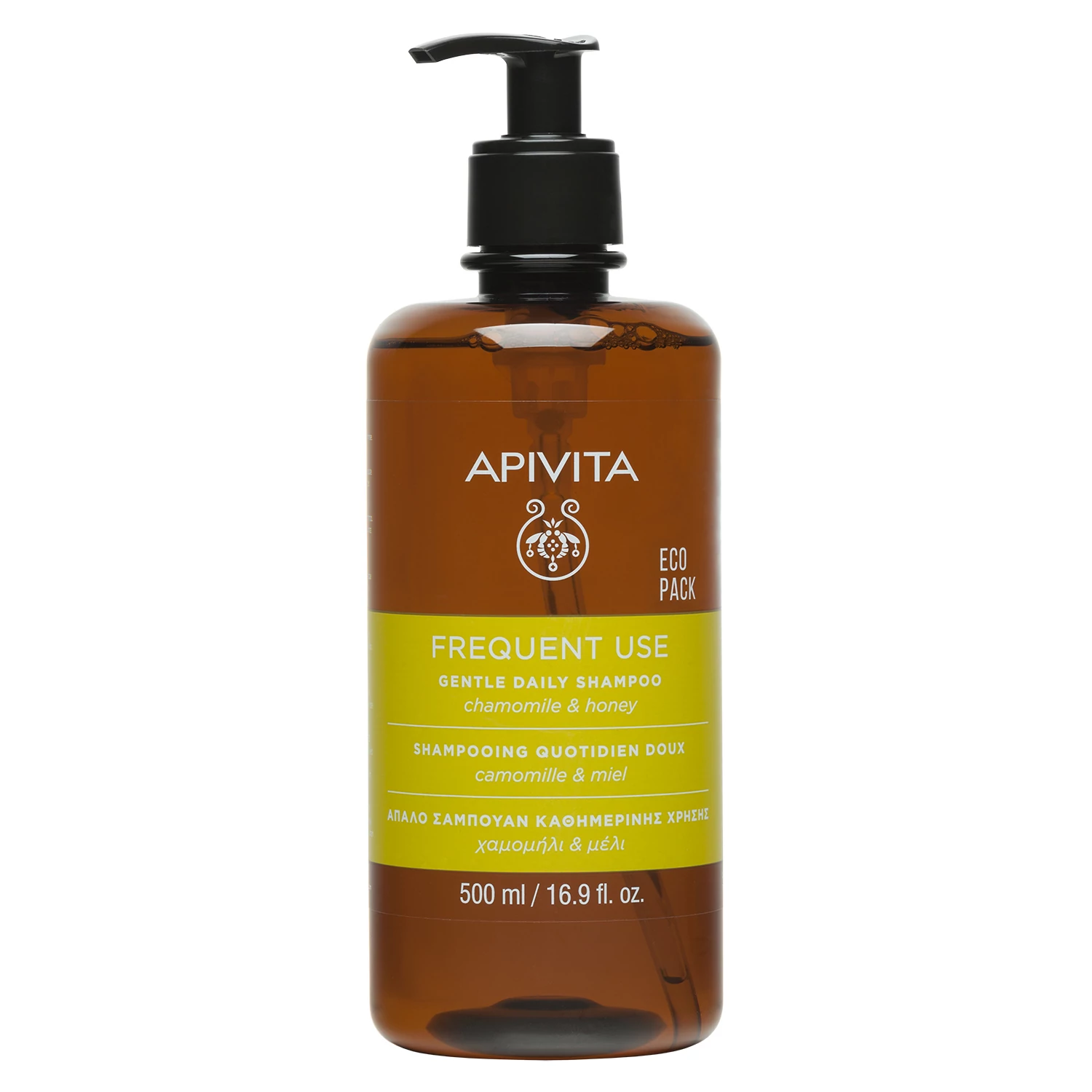 APIVITA Frequent Use Sampon Gyakori Hajmosáshoz ECO (500ml)