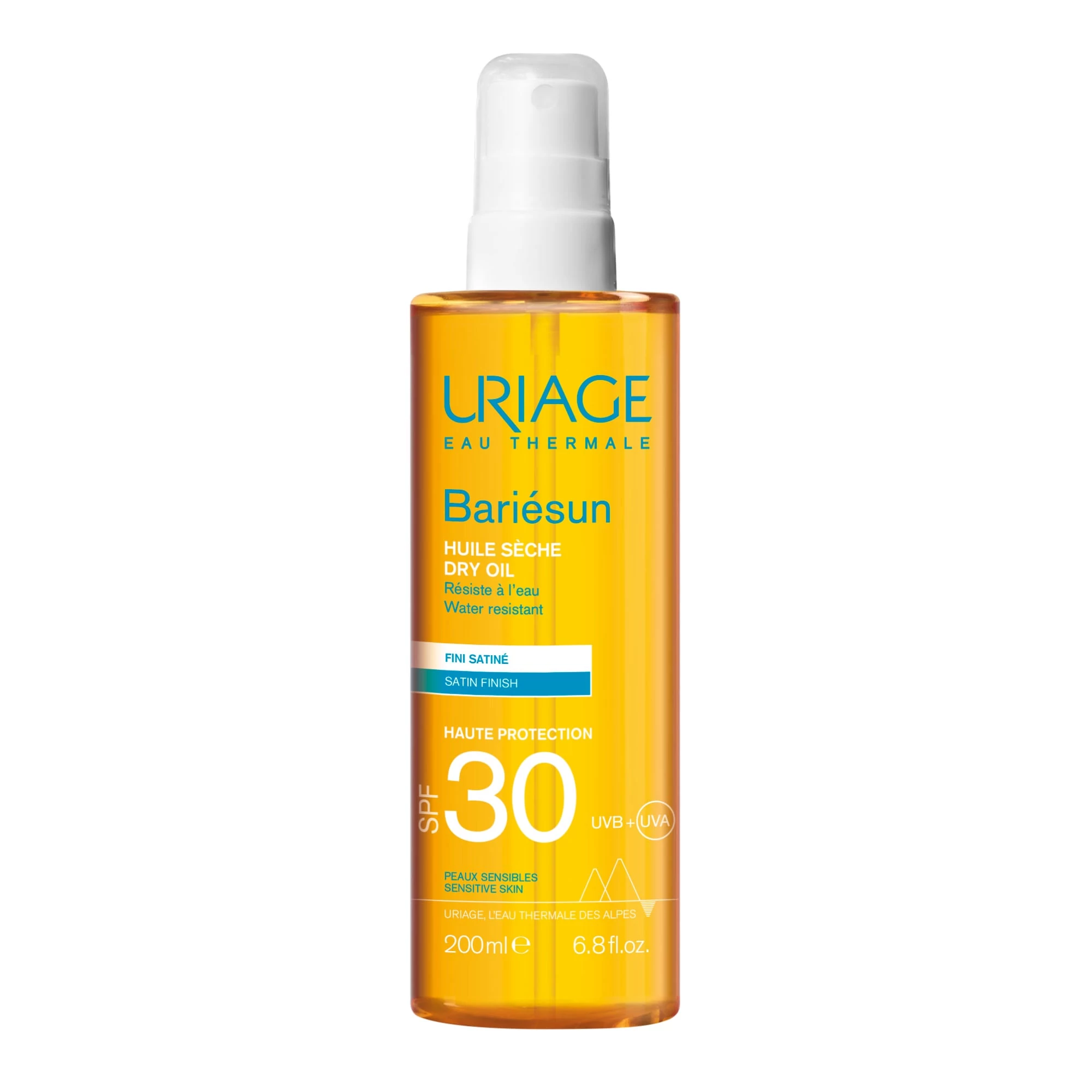 URIAGE Bariésun Fényvédő Száraz Olaj Spray SPF30 (200ml)