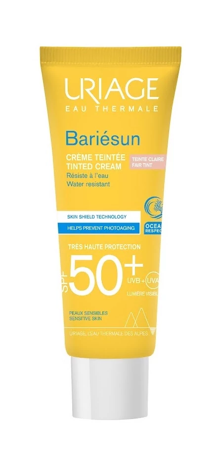 URIAGE Bariésun Fényvédő Arckrém Színezett Világos SPF50+ FAIR (50ml)