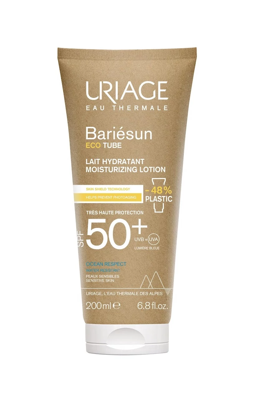URIAGE Bariésun Fényvédő Tej Környezetbarát ECO Tubusban SPF50+ (200ml)
