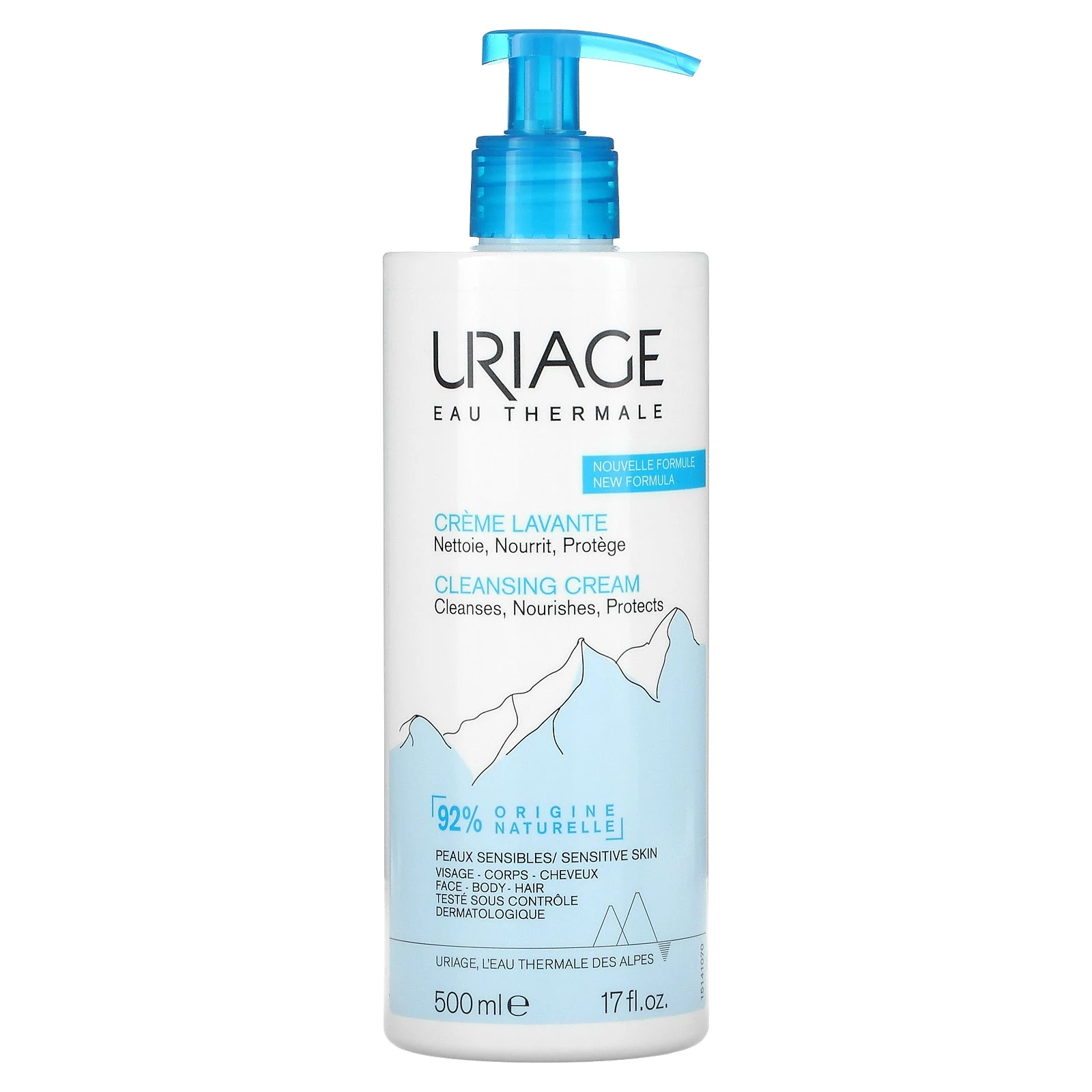 URIAGE Créme Lavante Tápláló Krémtusfürdő (500ml)