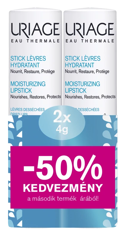 URIAGE Stick Lévres Ajakápoló Stift Duo (2x4g)
