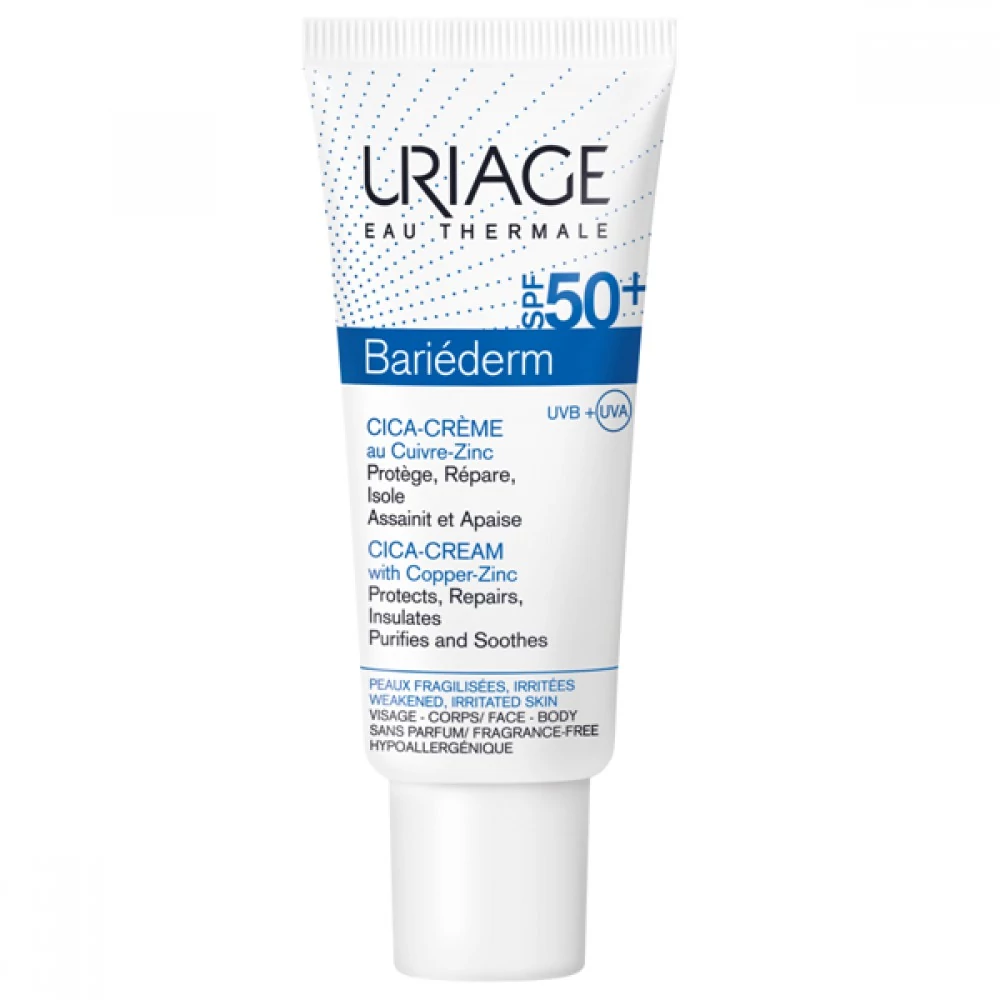 URIAGE Bariéderm Cica CU-ZN Krém SPF50+ (40ml)