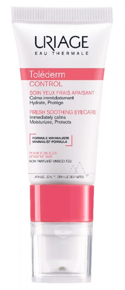 URIAGE Toléderm Control Szemkörnyékápoló Érzékeny Intoleráns Bőrre (15ml)
