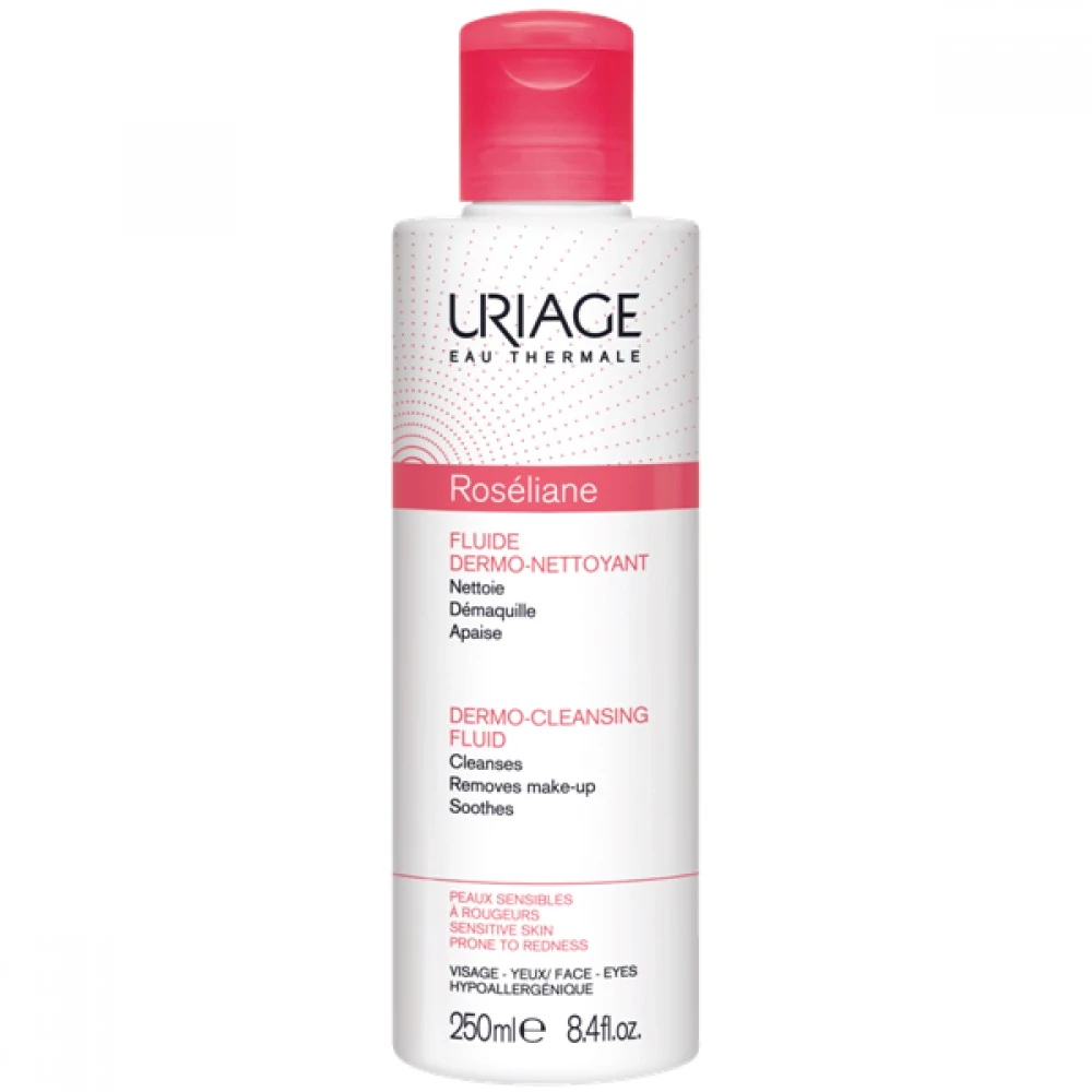 URIAGE Roséliane Cleansing Milk for Sensitive Skin Prone to Redness (250ml)