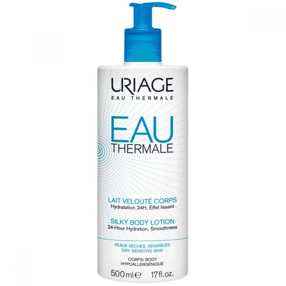 URIAGE Eau Thermale Silky Body Hialuronsavas Testápoló Tej (500ml)