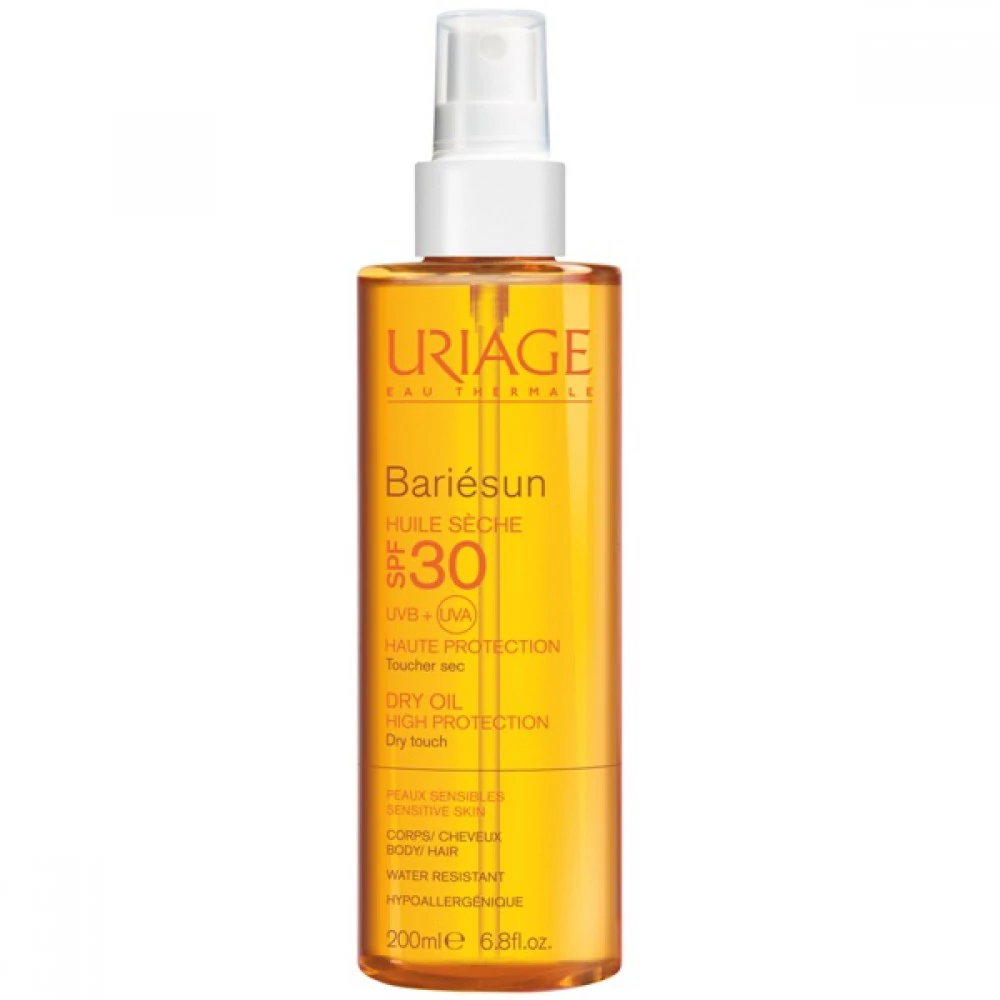 URIAGE Bariésun Fényvédő Száraz Olaj Spray SPF30 (200ml)