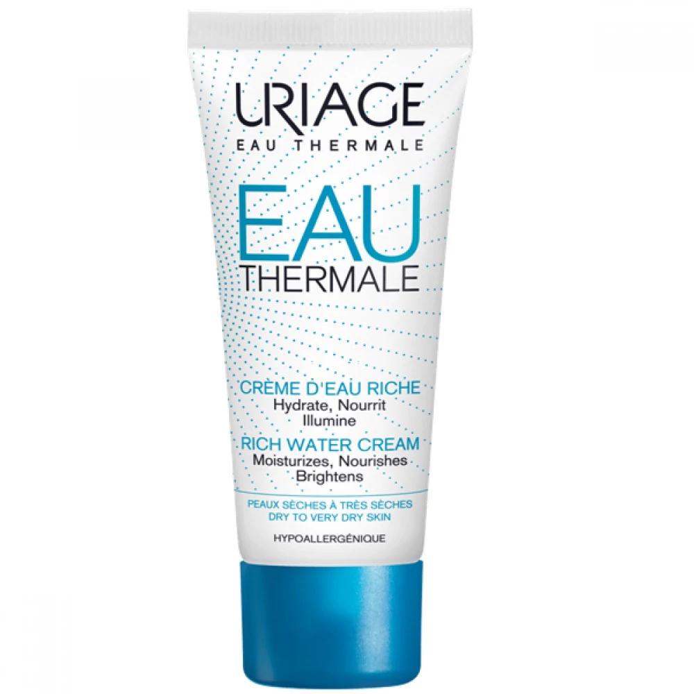 URIAGE Eau Thermale Hidratáló Arckrém Száraz Bőrre Riche (40ml)