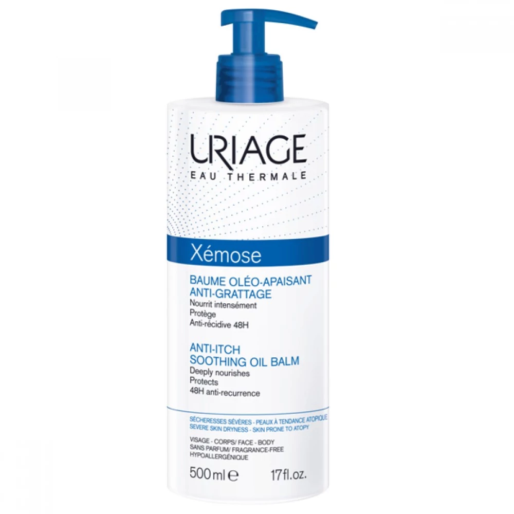 URIAGE Xémose Balzsam Rendkívül Száraz Atópiára Hajlamos Bőrre (500ml)