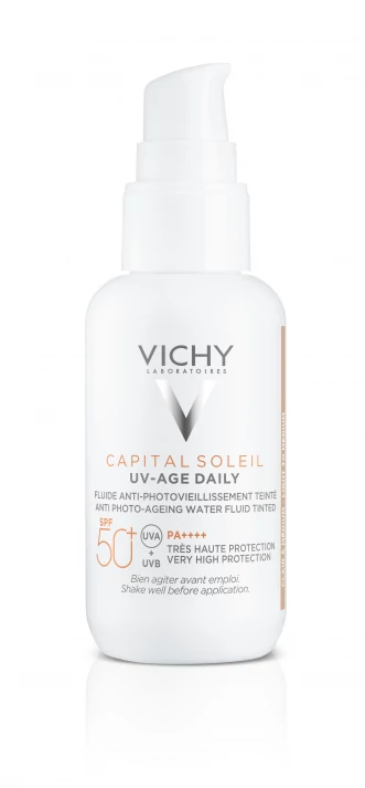 VICHY Capital Soleil UV Age Daily Fluid Színezett SPF50+ (40ml)