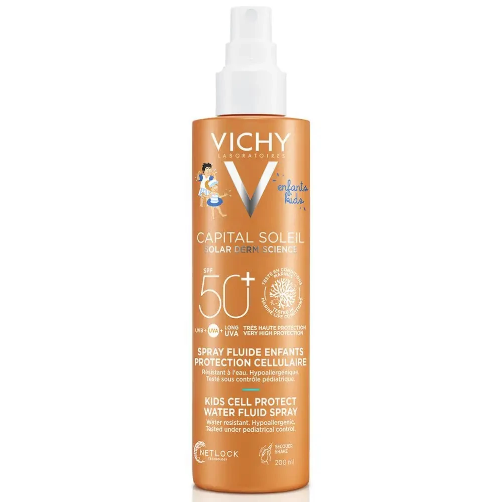 VICHY Capital Soleil Waterproof Spray for Kids SPF50+ (200ml)