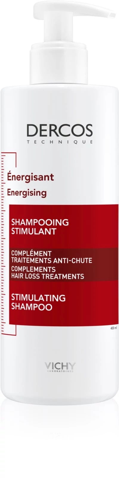 VICHY Dercos Energy Hajrősítő Sampon Hajhullás Ellen (400ml)