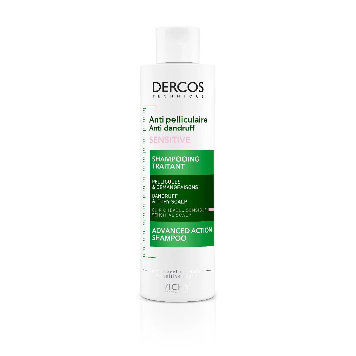 VICHY Dercos Sampon Érzékeny, Korpás Fejbőrre (200ml)