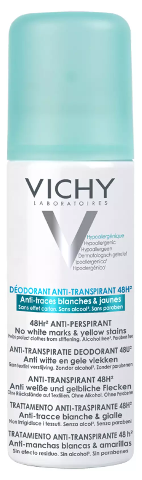 VICHY Dezodor Spray Foltmentes (125ml)
