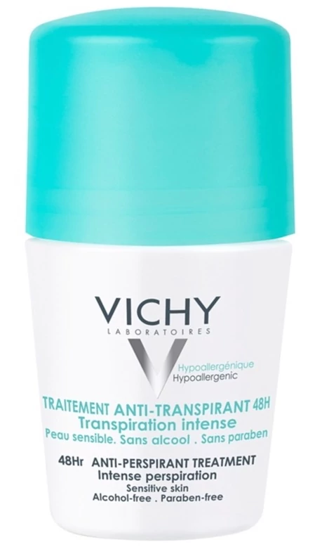 VICHY Dezodor Golyós Erőteljes Izzadás Ellen 48H (50ml)