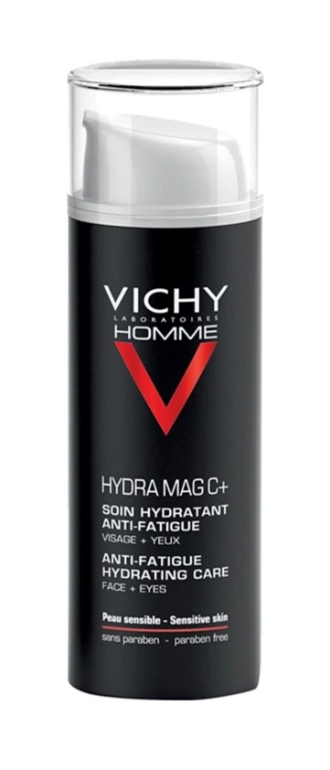 VICHY Homme Hydra Mag C+ Hidratáló Arckrém a Fáradtság Jelei Ellen (50ml)