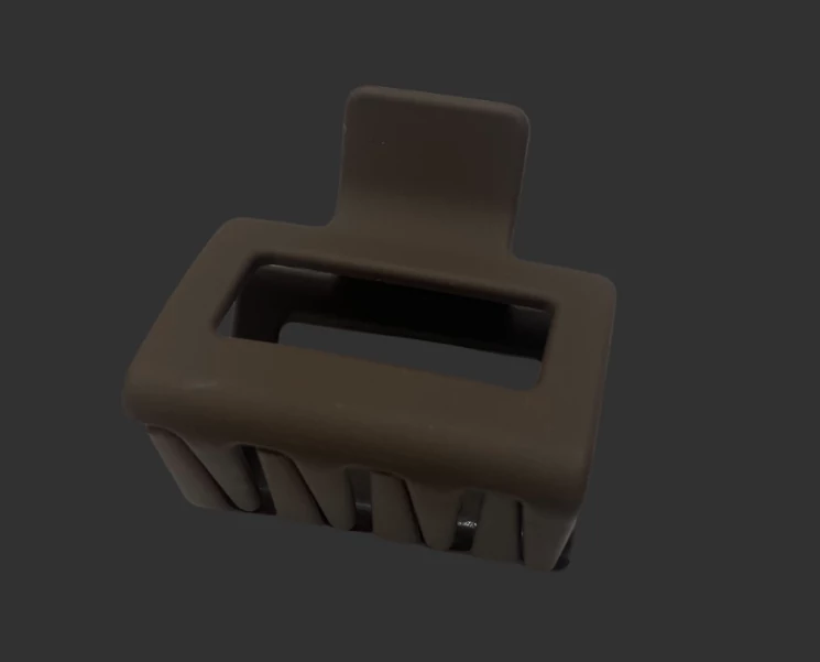 Brown Hair Clip (Medium)