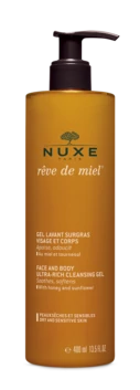 NUXE Réve De Miel Ultra Gazdag Arc- és Testlemosó Gél (400ml)